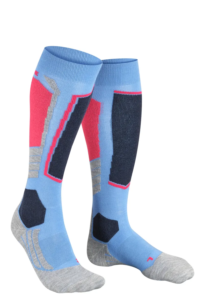 Falke SK2 Womens Technical Ski Socks in Blue Note
