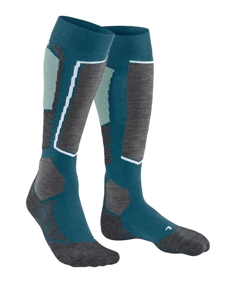 Falke SK2 Womens Technical Ski Socks - Lagoon-1