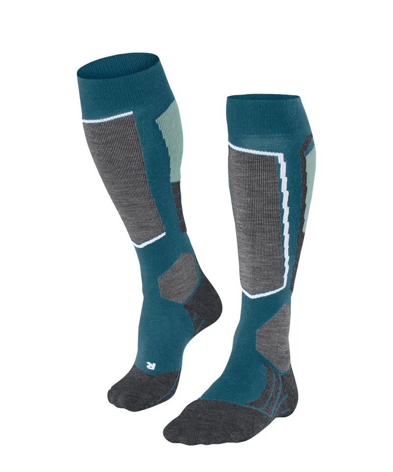 Falke SK2 Womens Technical Ski Socks - Lagoon