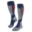 Falke SK2 Womens Technical Ski Socks In Dark Night Blue