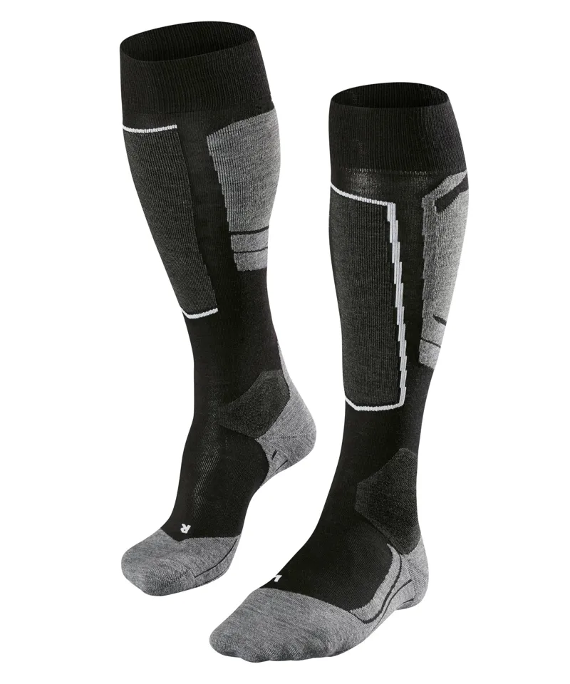 Falke SK4 Womens Technical Ski Socks - Black