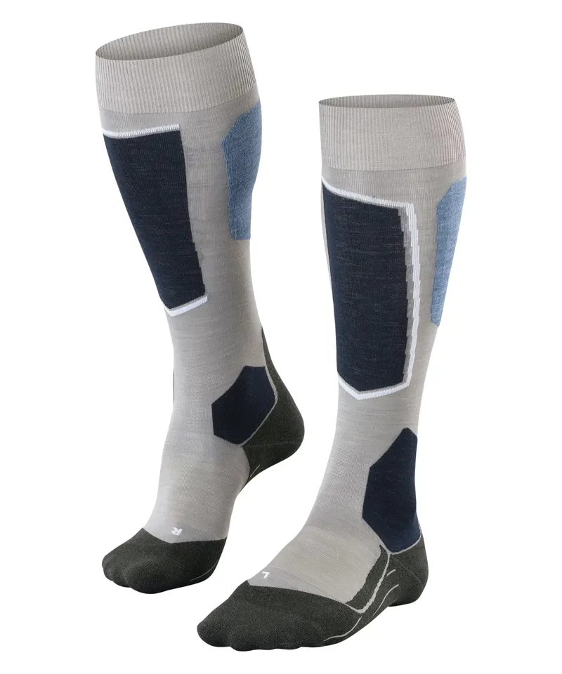 Falke SK6 Womens Technical Ski Socks - Grey