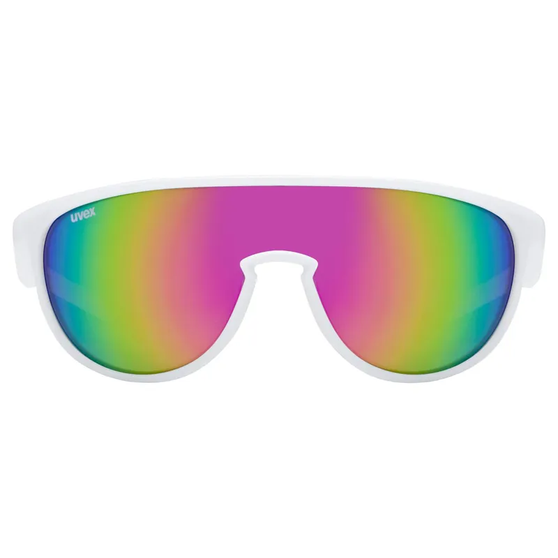 Uvex Sportstyle 515 Junior Sunglasses - White Matt-1