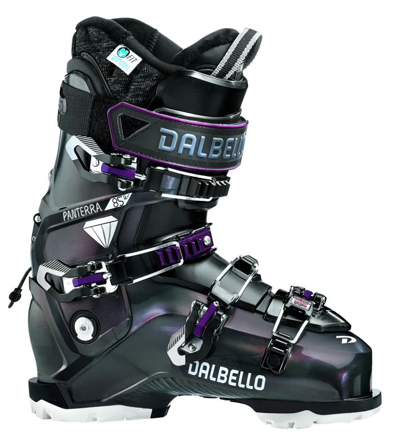 Dalbello Panterra 85W Grip Walk Womens Ski Boots in Maiva Burgundy