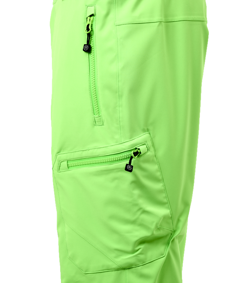 Watts Gosst Mens Ski Pants - Fluo Acid-3