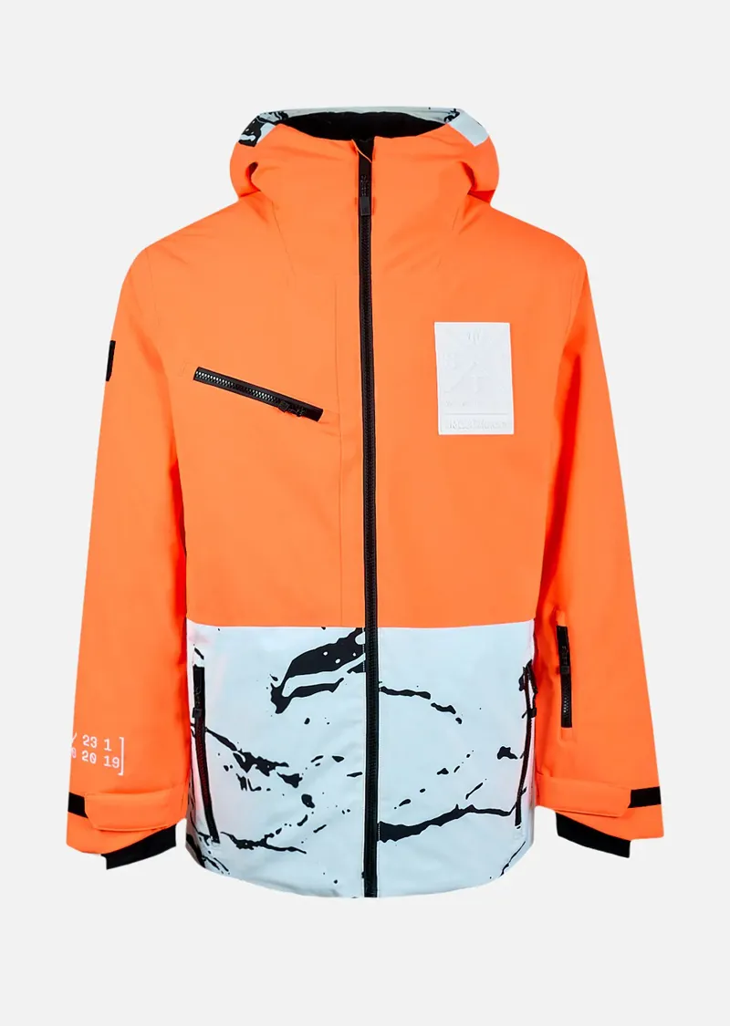 Watts Temper Mens Ski Jacket - Camo White