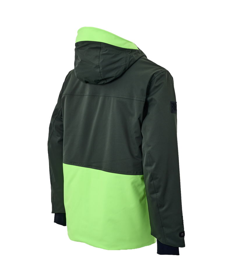 Watts Temper Mens Ski Jacket - Green-1