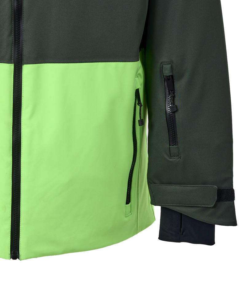 Watts Temper Mens Ski Jacket - Green-3