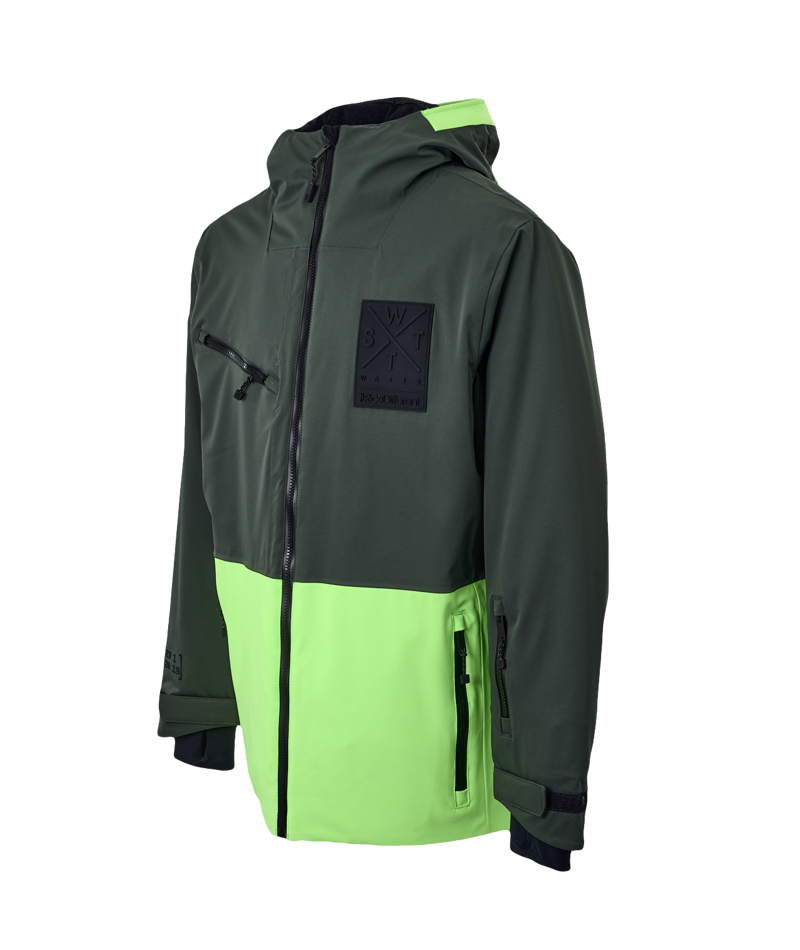 Watts Temper Mens Ski Jacket - Green
