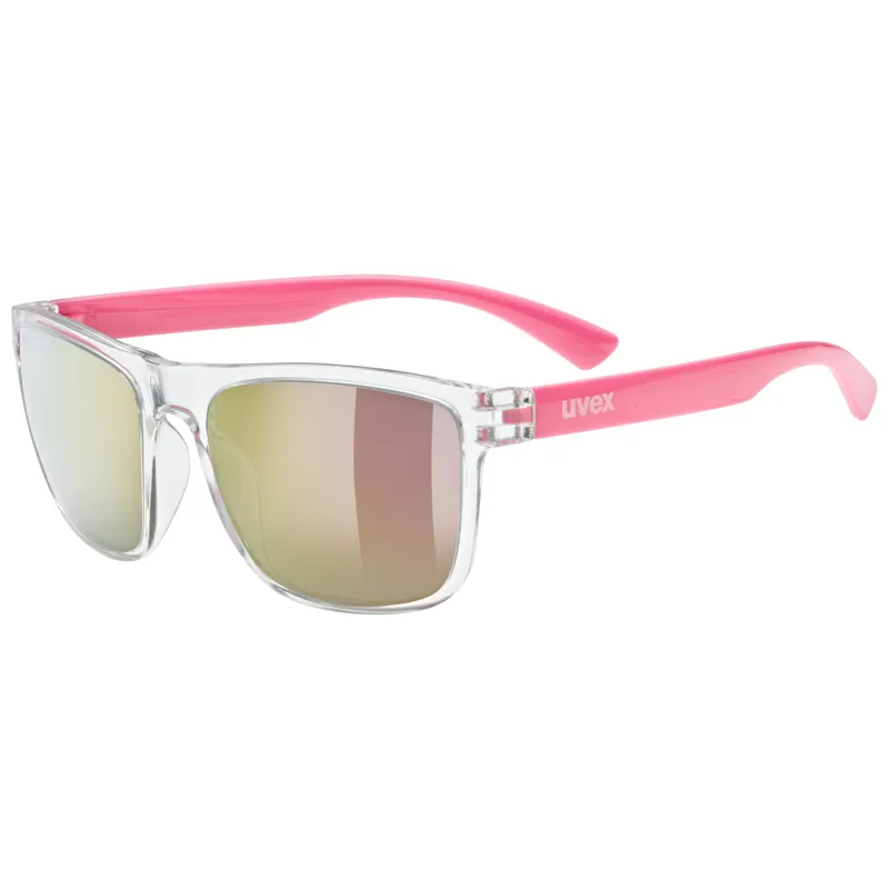 Uvex Rookie Junior Sunglasses - Clear-Pink