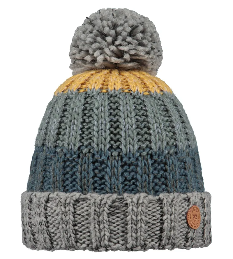 Barts Wilhelm Junior Beanie Hat In Dark Celadon Green