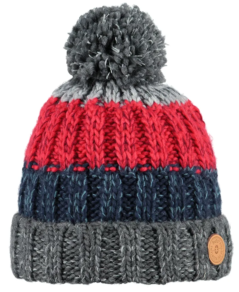 Barts Wilhelm Junior Beanie Hat In Anthracite