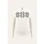 Poivre Blanc Womens 1/2 Zip Jumper - White