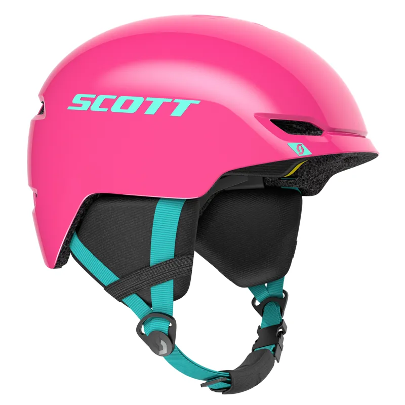 Scott Keeper 2 Plus MIPS Kids Ski Helmet - Mint Neon Pink