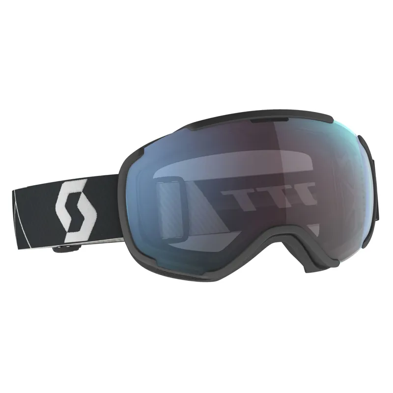 Scott Faze II Ski Goggles - Black with Enhancer Blue Lens
