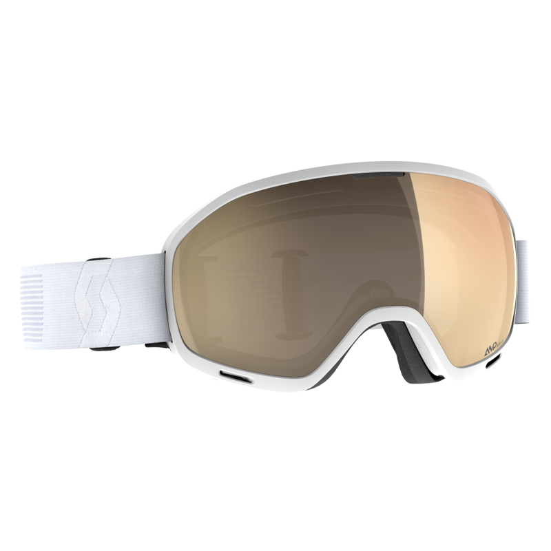 Scott Unlimited II OTG Ski Goggles - White with Light Sensitive Lens