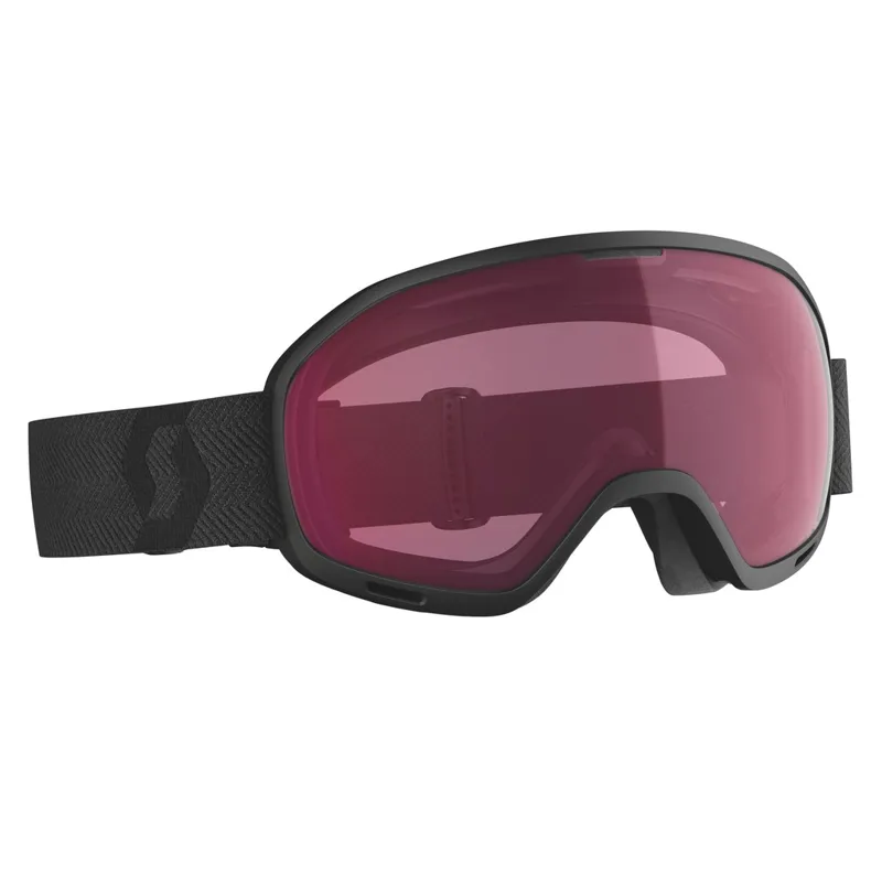 Scott Unlimited II OTG Ski Goggles - Black with Enhancer Red Lens