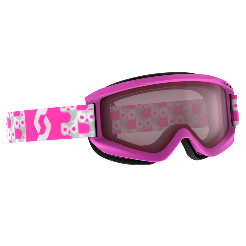 Scott Junior Agent Ski Goggles - Neon Pink