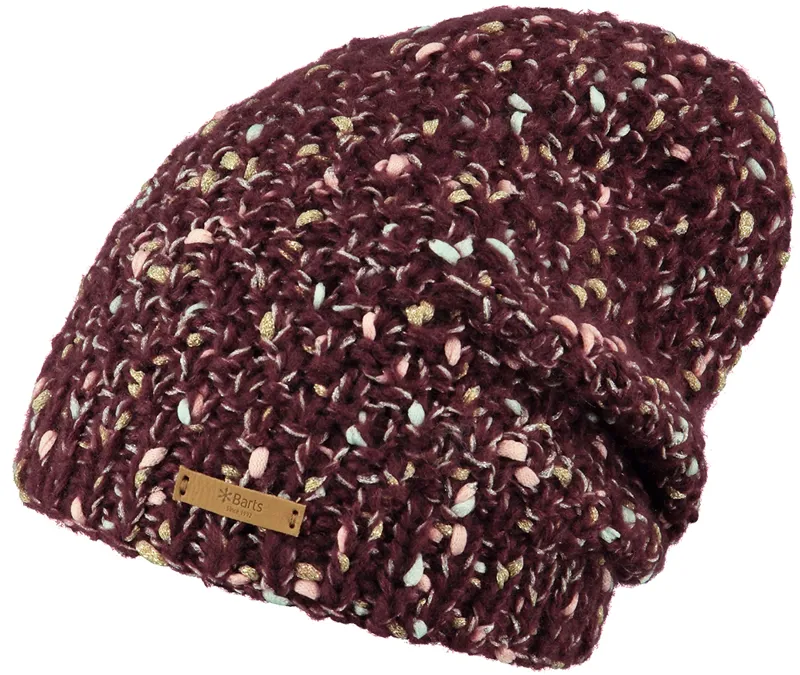 Barts Kalix Beanie Hat in Burgundy