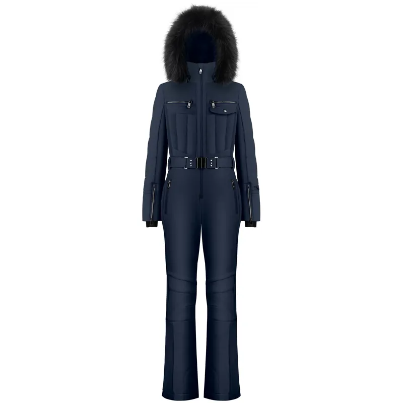 Poivre Blanc Ranni Womens One-Piece Ski Suit - Gothic Blue