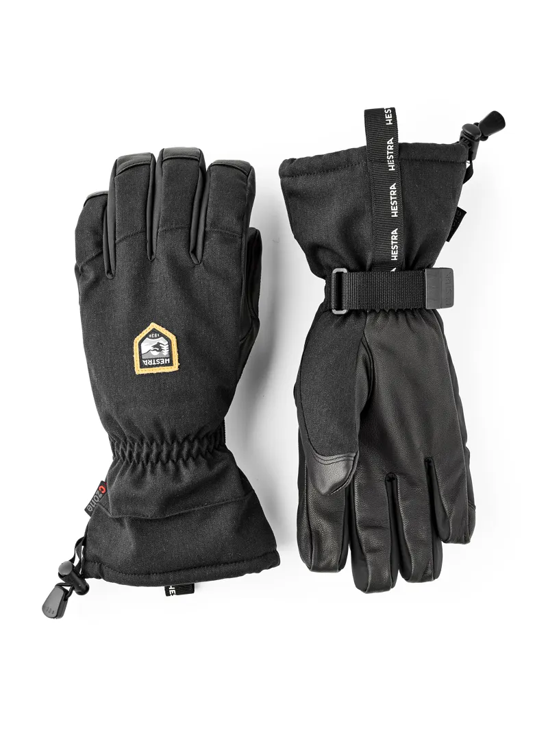 Hestra CZ Mountain Ski Gloves - Black
