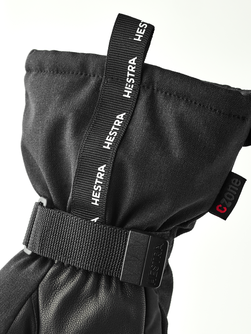Hestra CZ Mountain Ski Gloves - Black-3