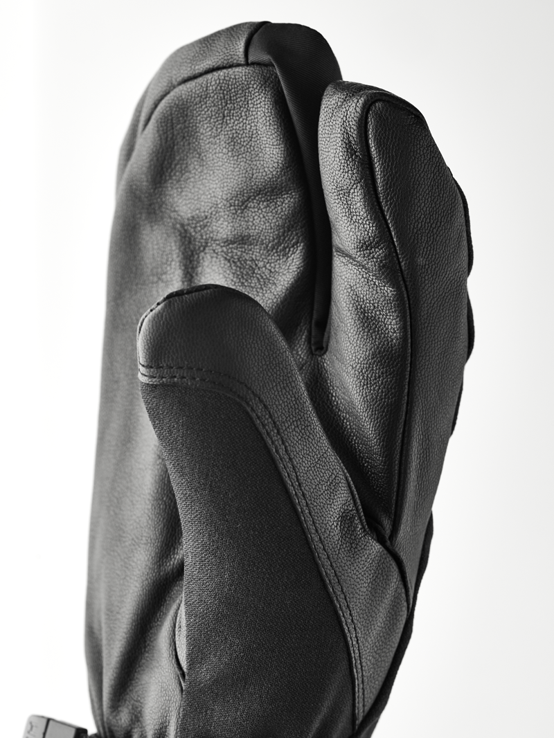 Hestra CZ Mountain 3 Finger Ski Gloves - Black-1