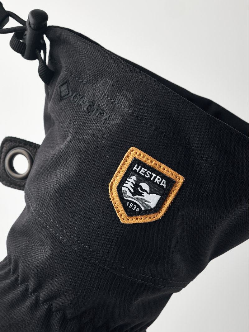 Hestra Army Leather Gore-Tex Ski Gloves - Blackout-5
