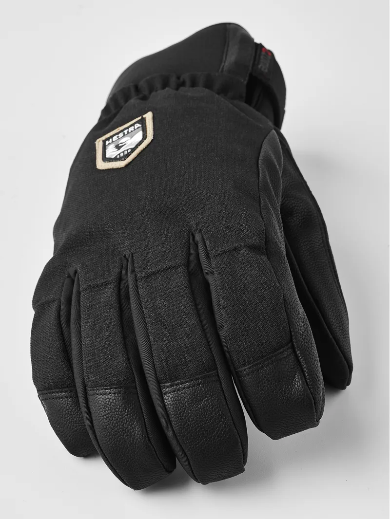 Hestra Alpine Unisex Ski Gloves - Black-2
