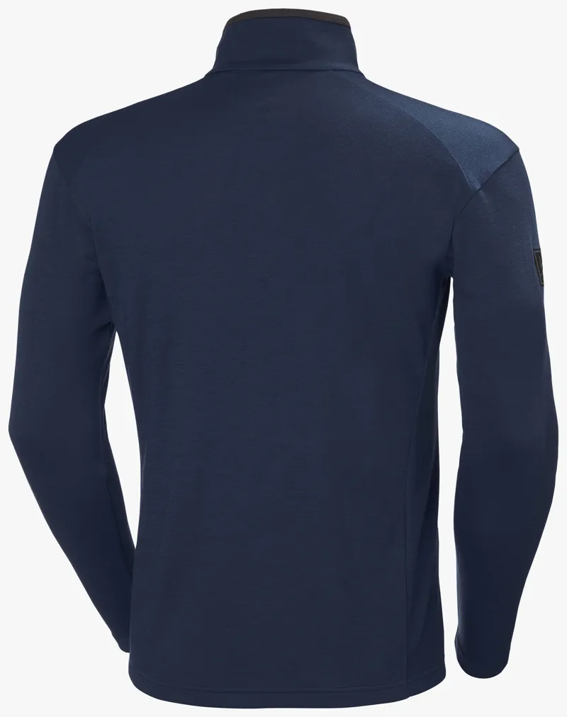 Helly Hansen Mens Half Zip Midlayer Top - Navy Blue-1