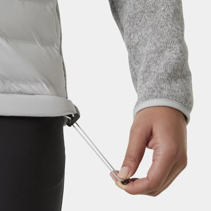 Helly Hansen Arctic Ocean Hybrid Womens Insulator - Grey Fog-2