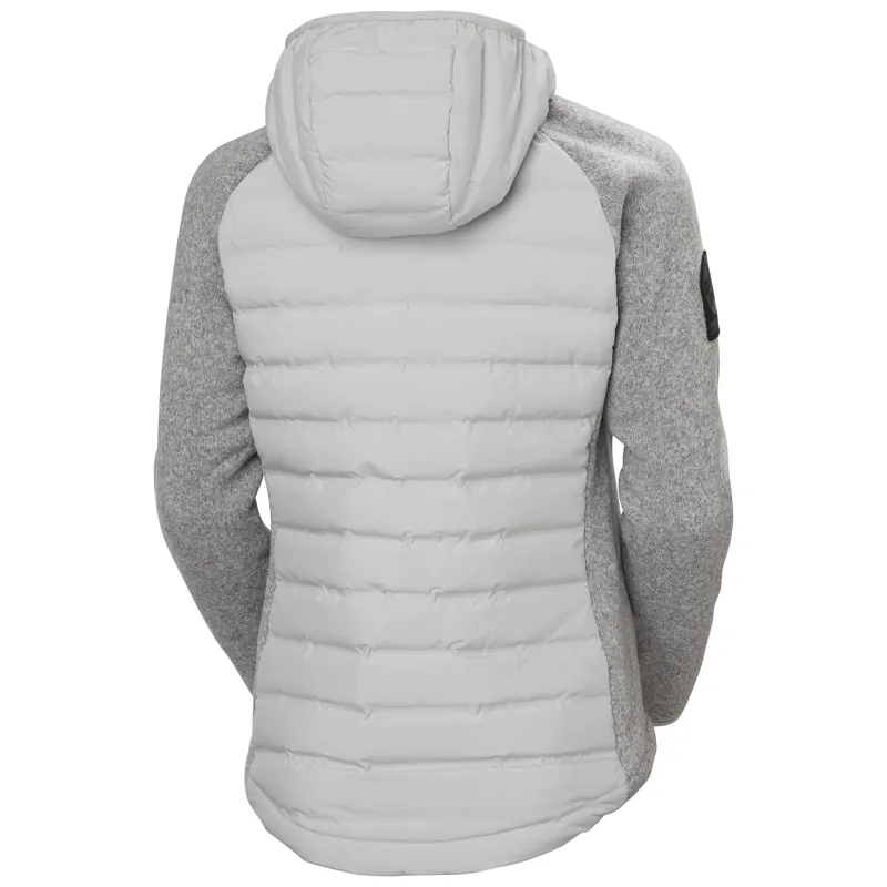 Helly Hansen Arctic Ocean Hybrid Womens Insulator - Grey Fog-1