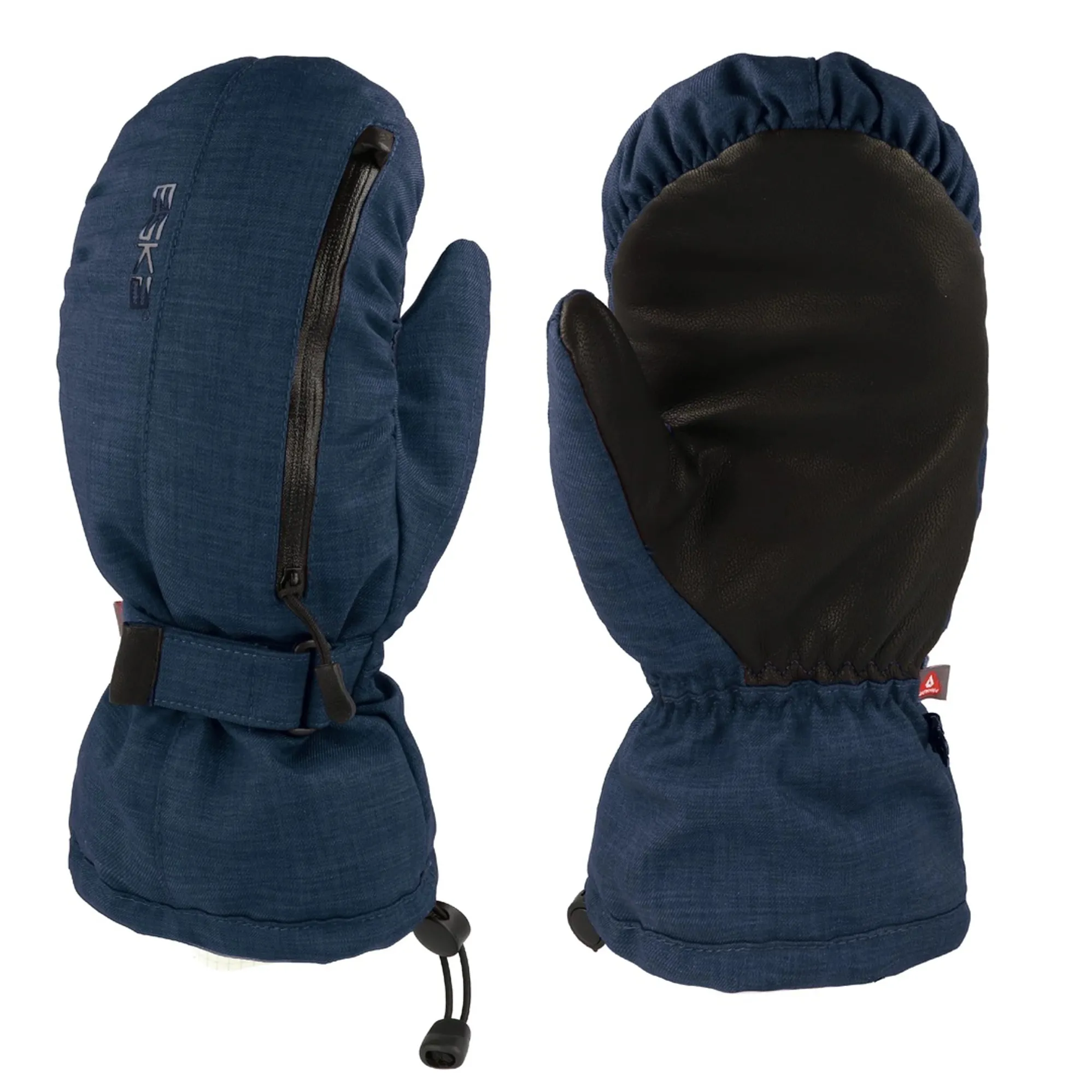 Eska Warm X Reloaded Mens Ski Mittens Navy Blue