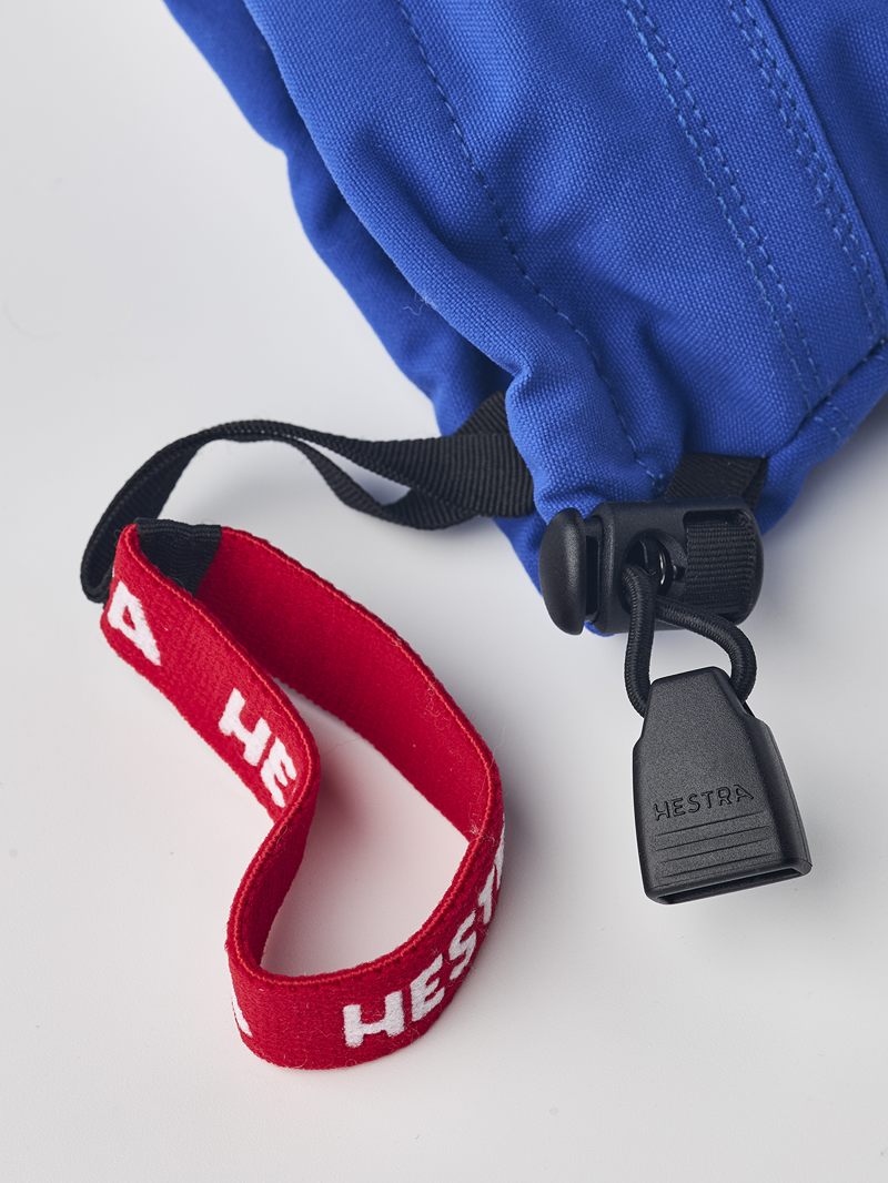 Hestra Army Leather Heli Ski Junior Gloves - Royal Blue-5