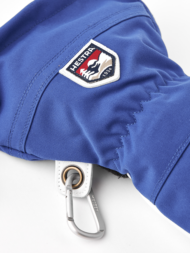 Hestra Army Leather Heli Mens Ski Gloves - Royal Blue-1