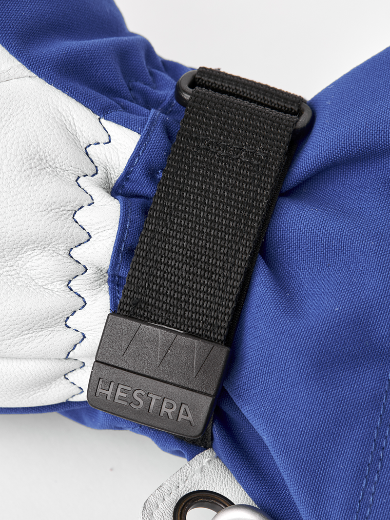 Hestra Army Leather Heli Mens Ski Gloves - Royal Blue-3