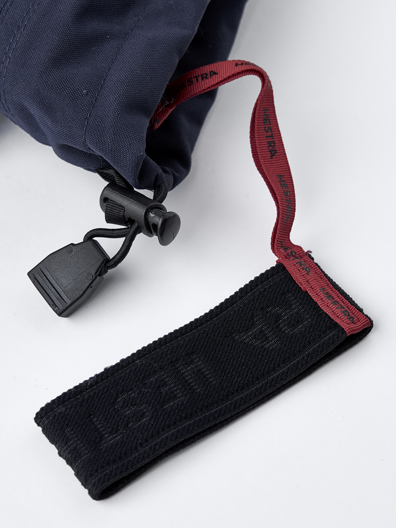Hestra Army Leather Heli Ski Mens Mittens - Navy-2