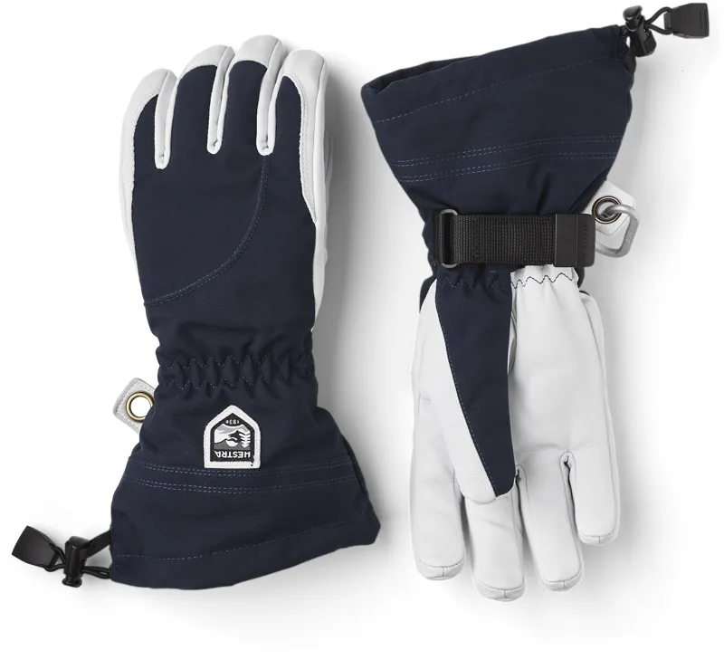 Hestra Heli Ski Womens Ski Gloves - Navy