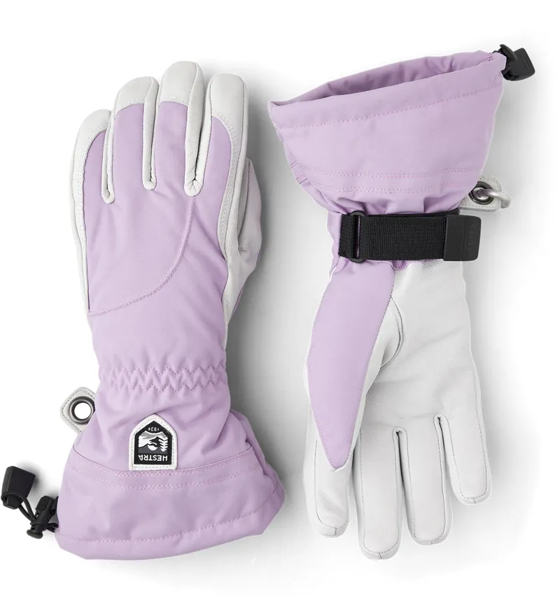 Hestra Heli Ski Womens Ski Gloves - Lilac