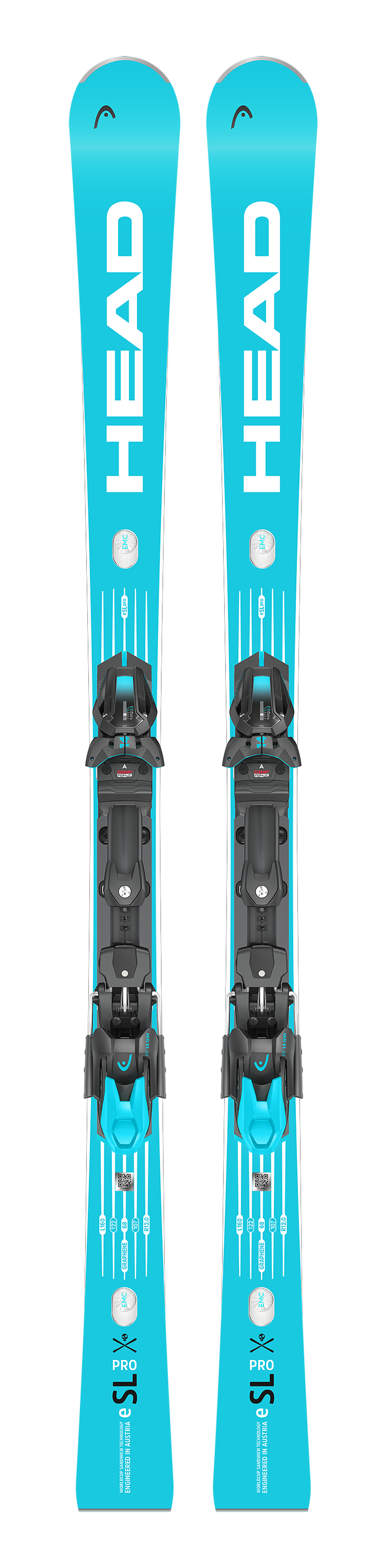 Head Worldcup Rebels e-SL Pro Ski with Freeflex 14 GW Bindings