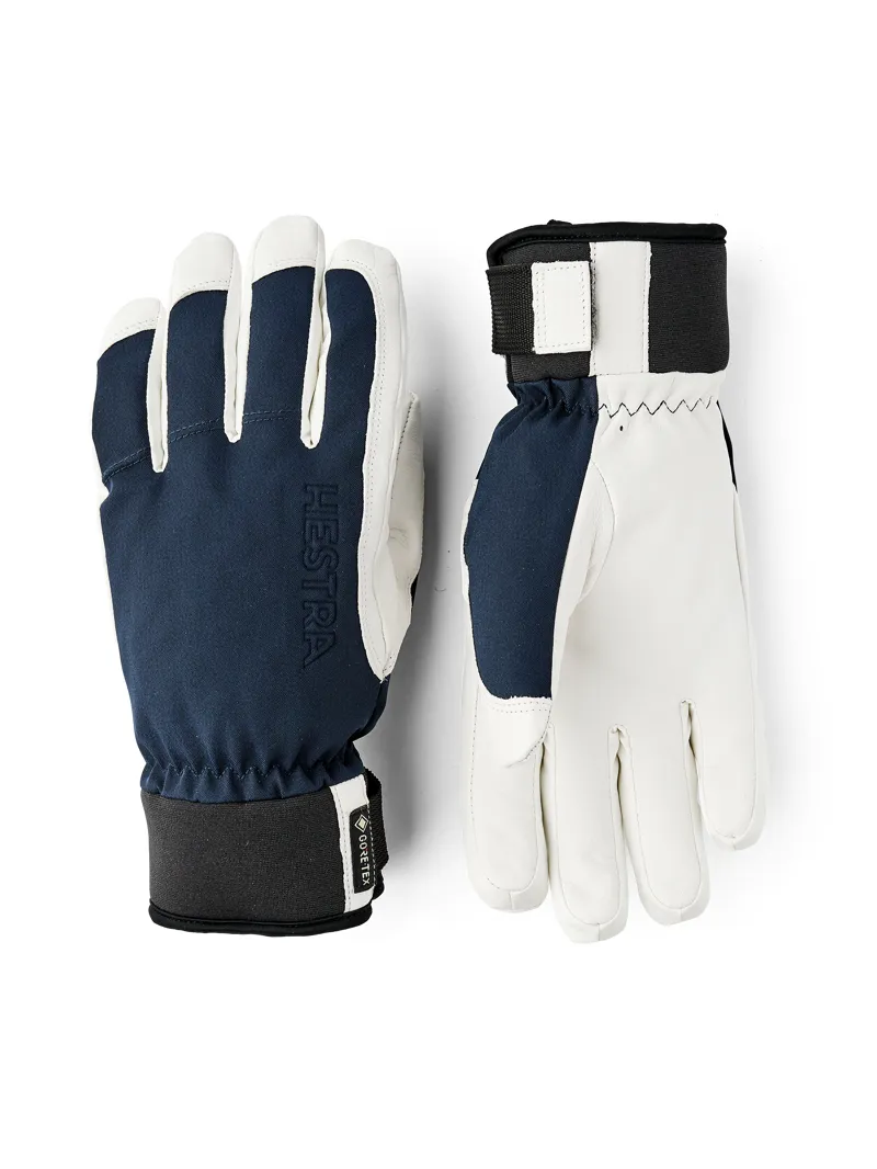 Hestra Alpine Short Cuff Ski Gloves - Navy