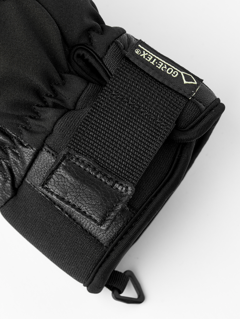 Hestra Alpine Short Cuff Ski Mittens - Black-4
