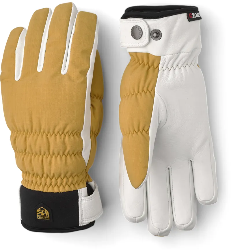 Hestra Luomi CZ Womens Ski Gloves - Sand