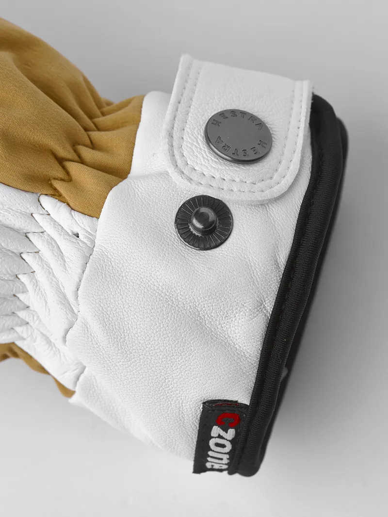 Hestra Luomi CZ Womens Ski Gloves - Sand-4