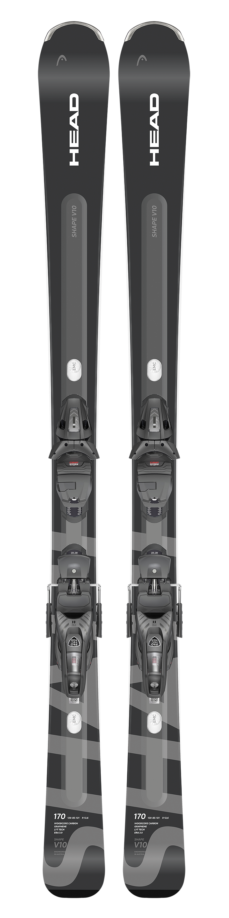Head Shape e-V10 Ski with PR11 GW Bindings
