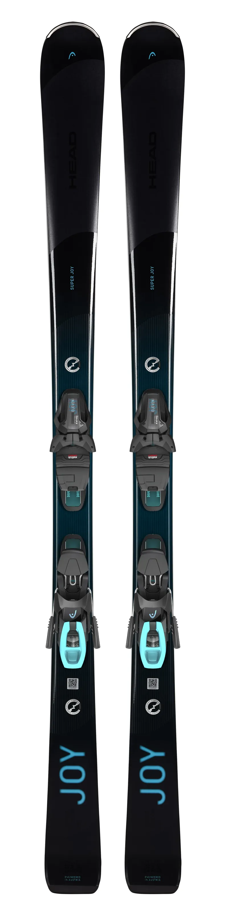 Head e-Super Joy SW Womens Skis + Joy 11 GW Bindings