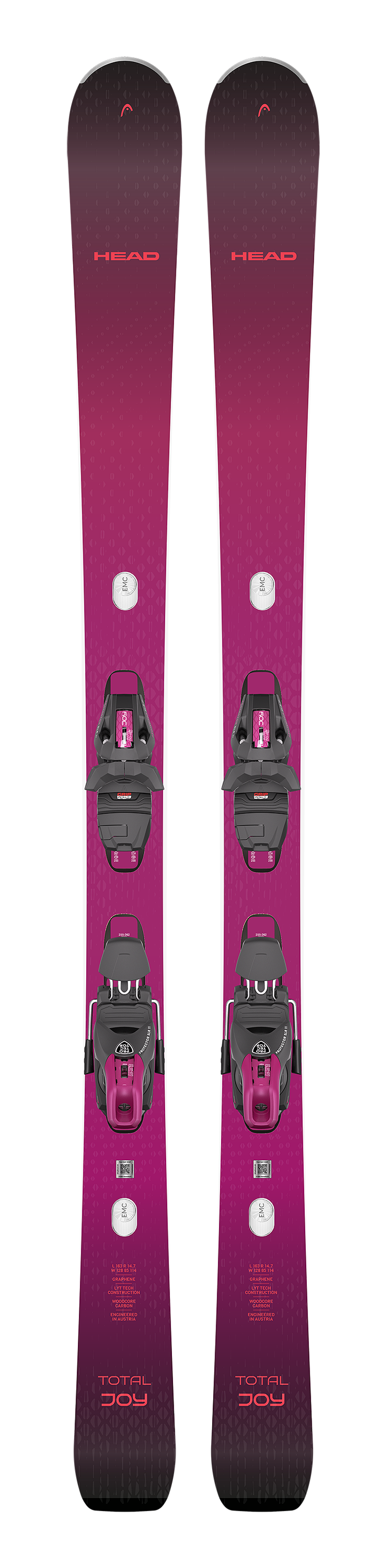 Head Total Joy Womens Skis with Protector SLR 11 GW Bindings