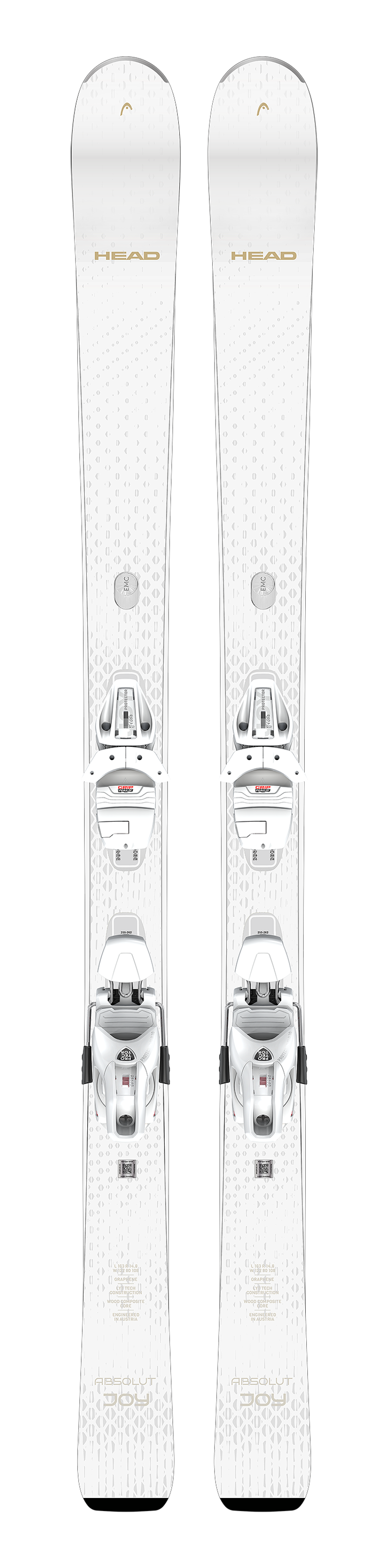 Head Absolut Joy Womens Skis with Protector SLR 10 GW Bindings