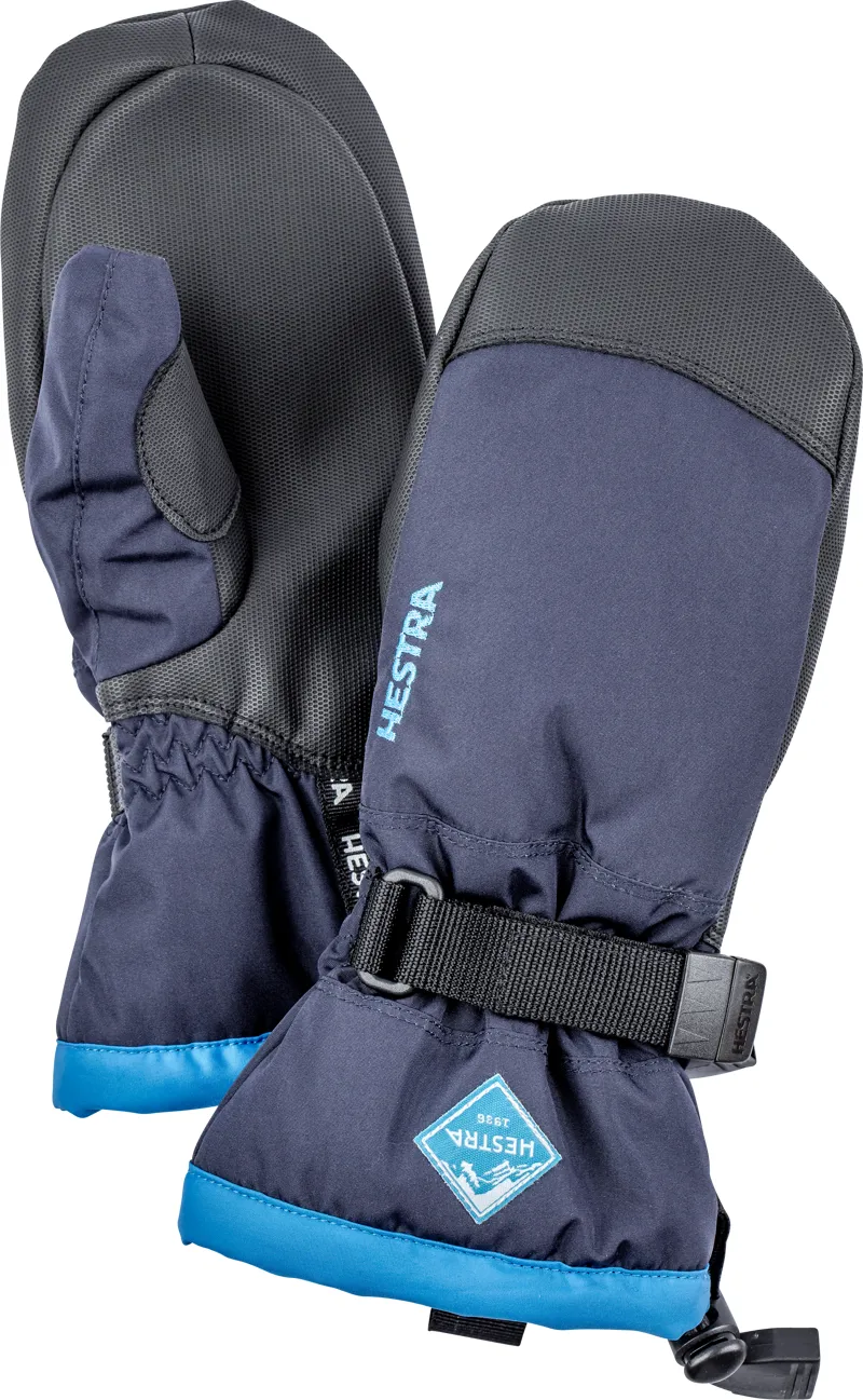 Hestra Gauntlet Czone Junior Ski Mittens - Blue