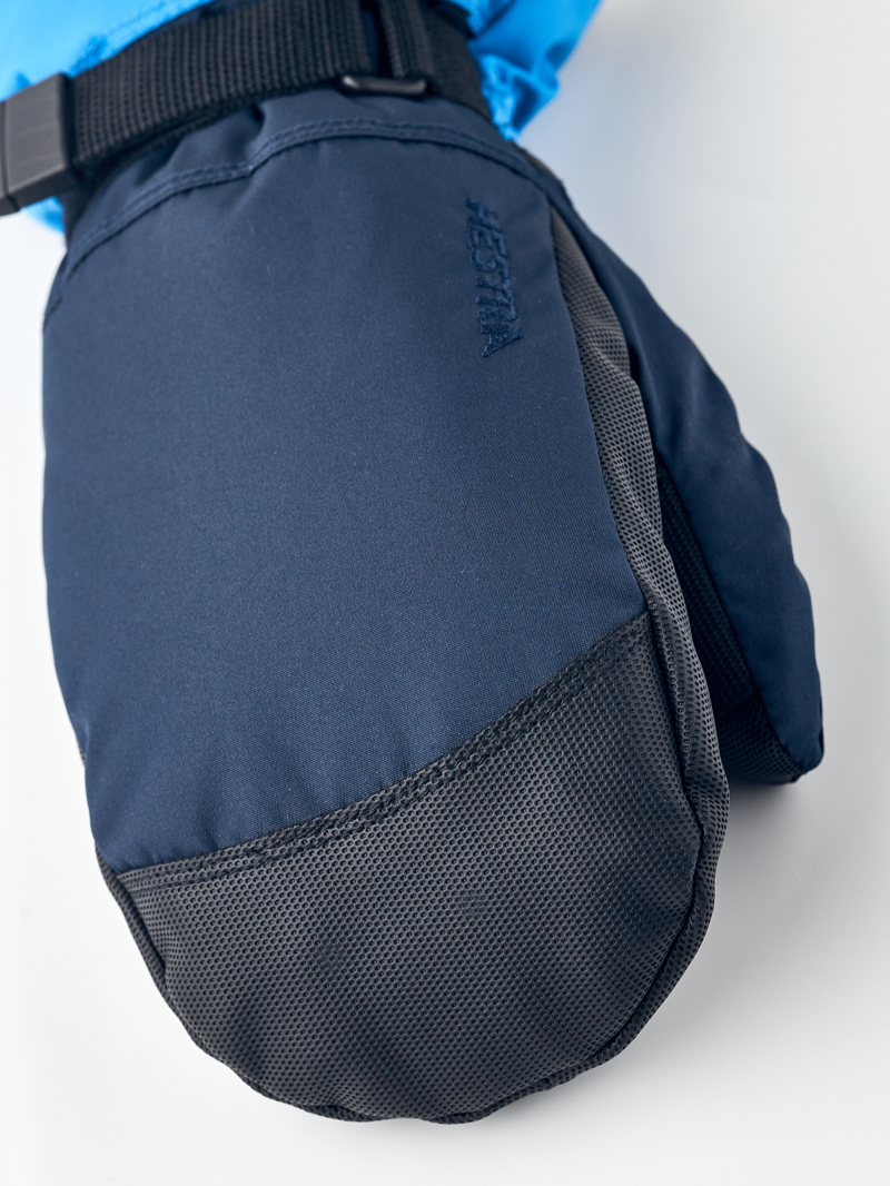 Hestra Gauntlet Czone Junior Ski Mittens - Navy/Sky Blue-2